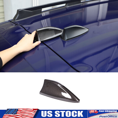 ABS Carbon Fiber Roof Shark Fin Antenna Cover Fits Subaru Crosstrek 2021-2023