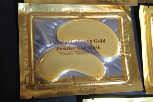 Crystal Collagen Gold Powder Eye Mask Patch Dark Circle (5 pair) Anti-Aging - Picture 2 of 4