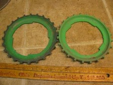 2 John Deere B8-24 Corn Planter Plates Lustran Plastic 494 694 24B 25b 71