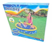 Planschbecken Kinder - Kinderpool - 152 X 38Cm - Mit WassersprüHer