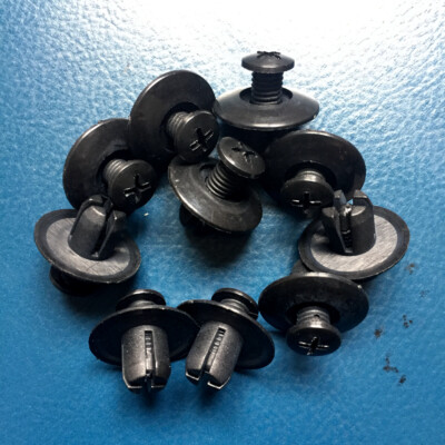10X Body 8mm Push Bumper Fender Retainer Clips FB01-56-964 For Mazda For Honda