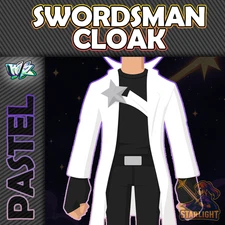 Roblox World Zero WZ - SWORDSMAN CLOAK - PASTEL/GLOW HEX ITEMS