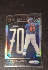 2023 Panini Prizm - 20-80 Scale Francisco Alvarez #SC3 Silver Prizm (RC)