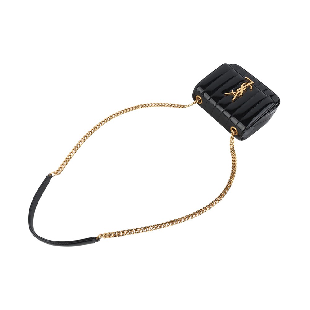 Borsa Saint Laurent Matelassé Patent Vicky piccola 538439 7 138921734
