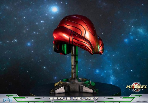 Metroid Prime Statuette Samus Helmet 49cm Collector Statue 6623183 - Picture 9 of 12