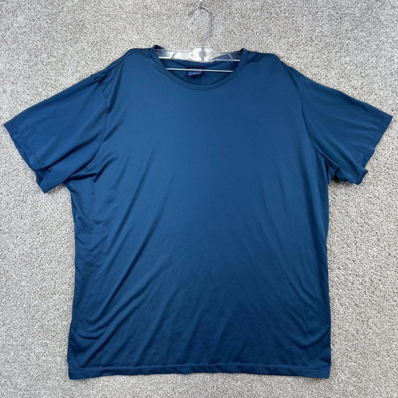 Patagonia Capilene T-Shirt Men XL Blue Short Sleeve Performance Made in USA
Opens in a new window or