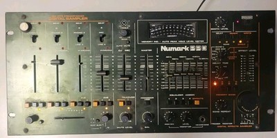 Numark PPD DM1975 Vintage DJ Rack Mixer Digital Sampler Untested 