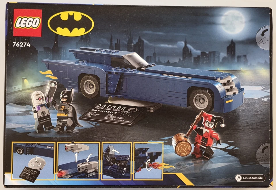 LEGO 76274 Batman con el Batimóvil vs. Harley Quinn y el Sr. Freeze | NUEVO | Foto 2 de 4
