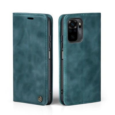 Handy Hülle für Xiaomi Redmi Note 10 Klapp Magnet Smartphone Cover Case Petrol