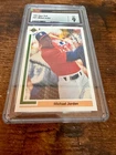Michael Jordan 1991 Upper Deck SP1 Baseball Card Graded 9 Mint CSG