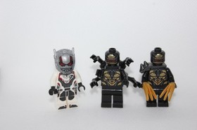 LEGO Marvel minifigures 10 total from sets 76124 76126 76030 Thor Rocket Ant-man