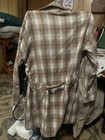 NEW Listicle Long SleevBrown  & White Checker  Women’s Lined Romper Size S — photo 2