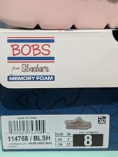 Bobs Skechers Women's Size 8 Blush Warm Greetings Memory Foam Slippers Faux Fur