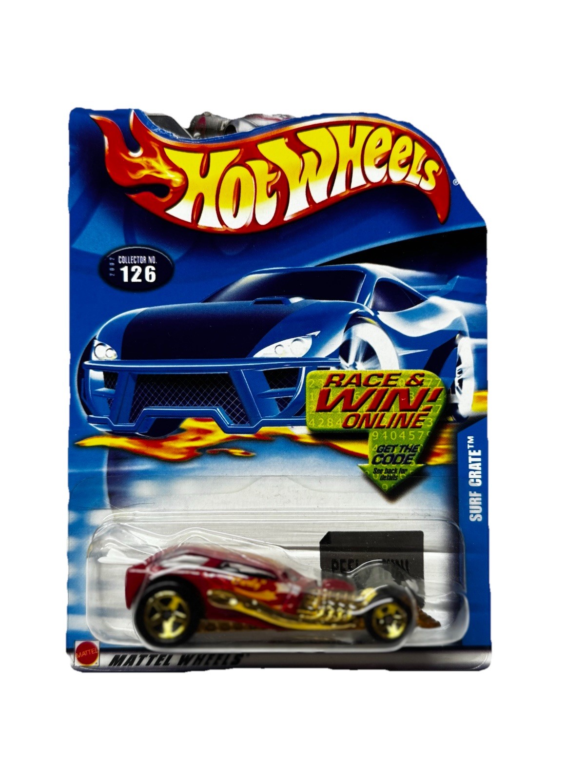2001 Hot Wheels 2002 #126 SURF CRATE