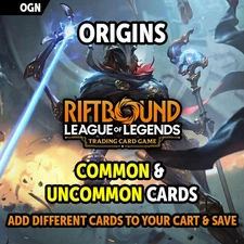 Riftbound: League of Legends TCG Singles - Origins - Up to 50% Off C, UC Cards