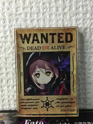Utsumi Erice Wanted Poster Acrylic Magnet Fate grand order FGO Expo Fes