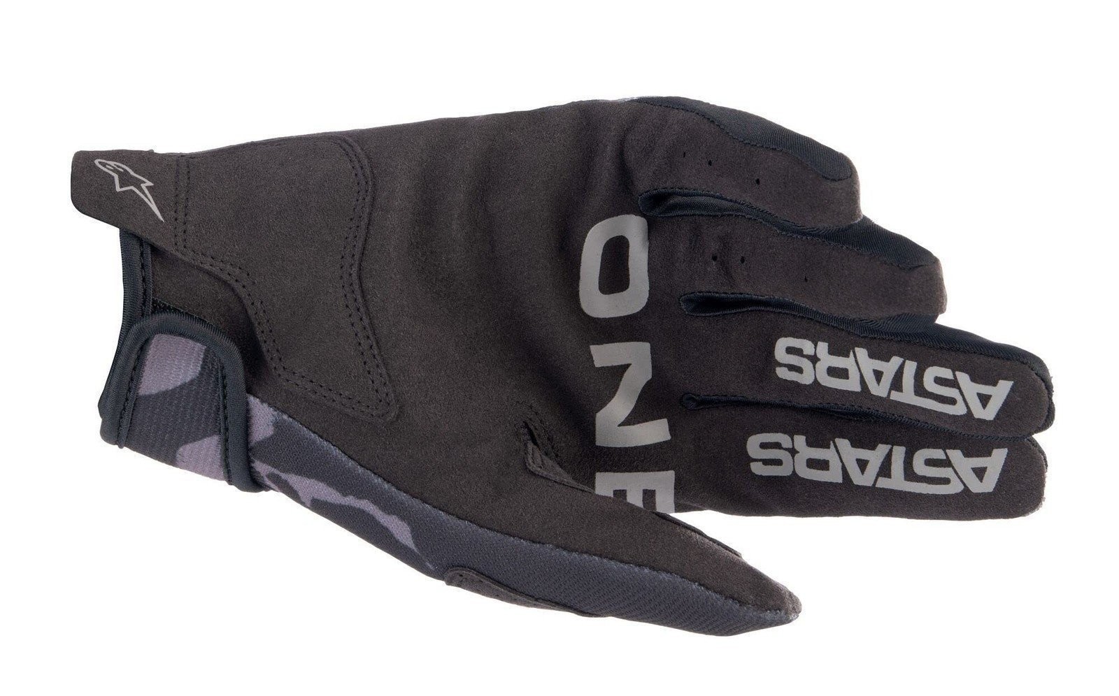 Alpinestars 3561823-9080-XL: Radar Gloves Iron/Camo Xl