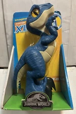 Imaginext Jurassic World Raptor XL Poseable Dinosaur Toy 2020 NEW Free Shipping