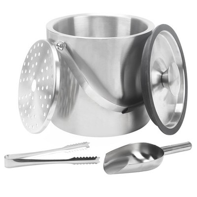 Lacor 62300 Porta Ghiaccio In Acciaio Inox Da 20 Cm - Base Professionale Elegante Per Cubetti Di Ghiaccio, Resistente Alla Corrosione - 3