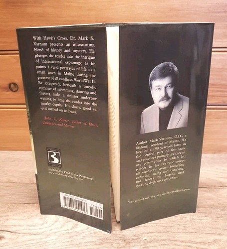 The Hawk's Cross HC 2008 By Mark Varnum Novel Of WWII U-boat Off Maine Coast VG - Picture 5 of 11