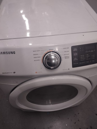 Samsung front-loading dryer moisture sensor sensor dry white