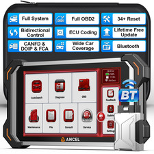 ANCEL DS600 BT Car OBD2 Scanner Bidirectional...