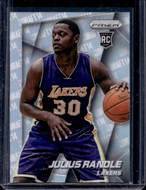 2014-15 Panini Prizm Julius Randle SP's RC Rookie #37 Lakers