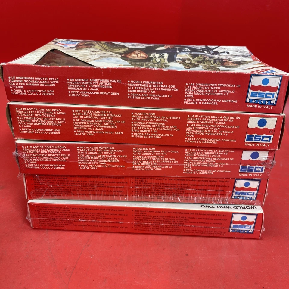 ESCI Ertl Segunda Guerra Mundial COMANDOS BRITÁNICOS #210 1:72 Figura Modelo Kit Lote 5 Foto 4 de 4