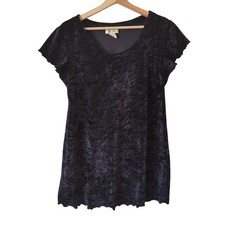 Vintage 90s Y2K Victoria's Secret Velvet Mini Dress Medium Black Gold Label