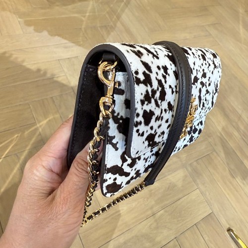 Tory Burch Britten Cadena Billetera Muñequera 153795 Becerro - Imagen 3 de 12