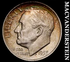 1953-D Silver Roosevelt Dime - Choice Gem Brilliant Uncirculated  Color  #G8376