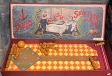 Victorian Table Skittles Game Retro Range  By Toys And Games 