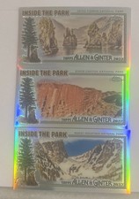 x3 - 2022 Topps A&G - KINGS CANYON, ROCKY MNTN, KENAI FJORDS - Inside The Park 