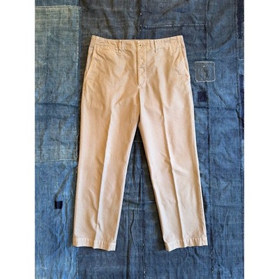 $600 SS22 Visvim Chino Pants HW Taper - Green - 3