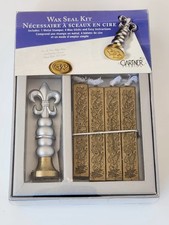 Double Heart Wax Seal Stamp Kit