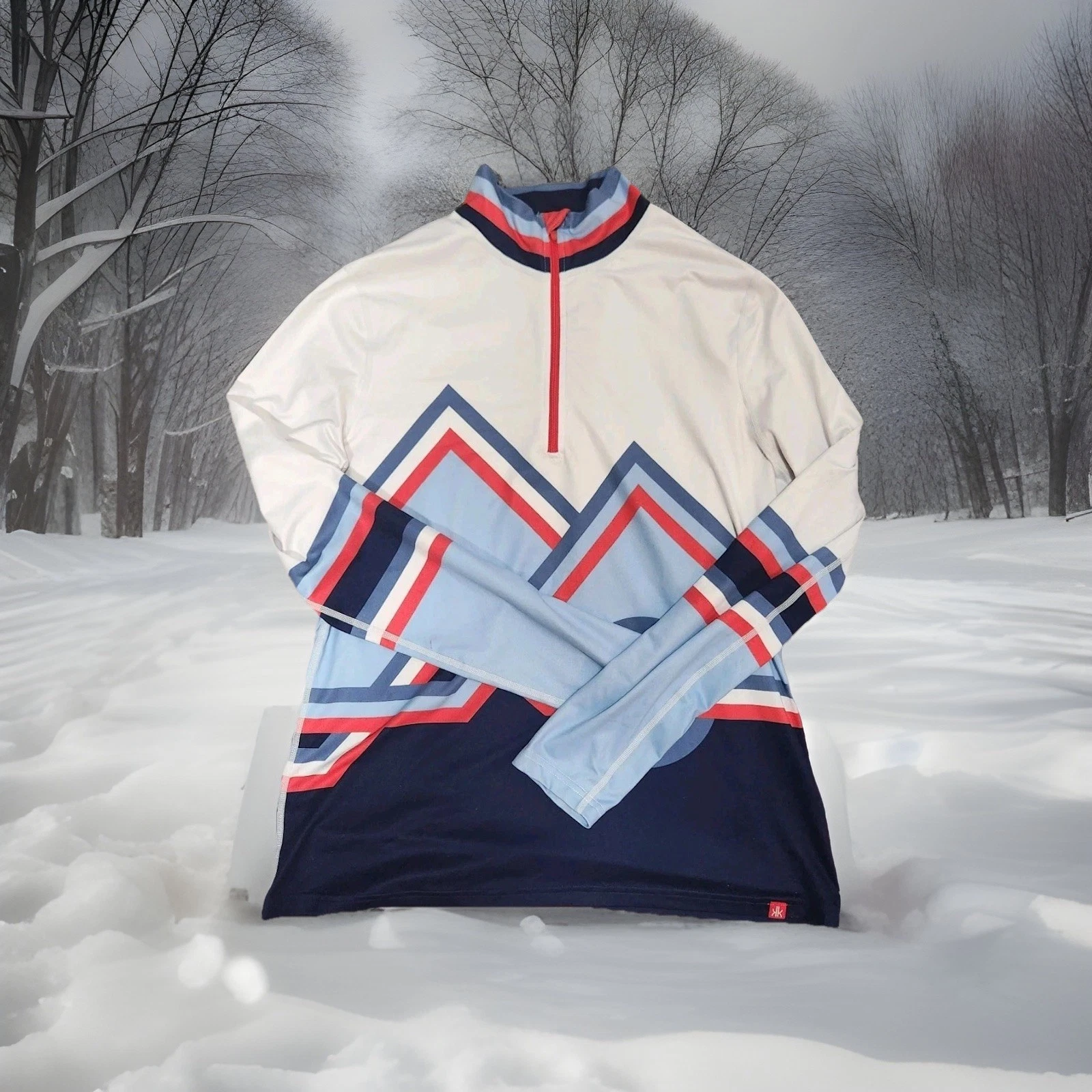Krimson Klover Quarter Zip Womens Large Colorado Mountains Base Layer Ski