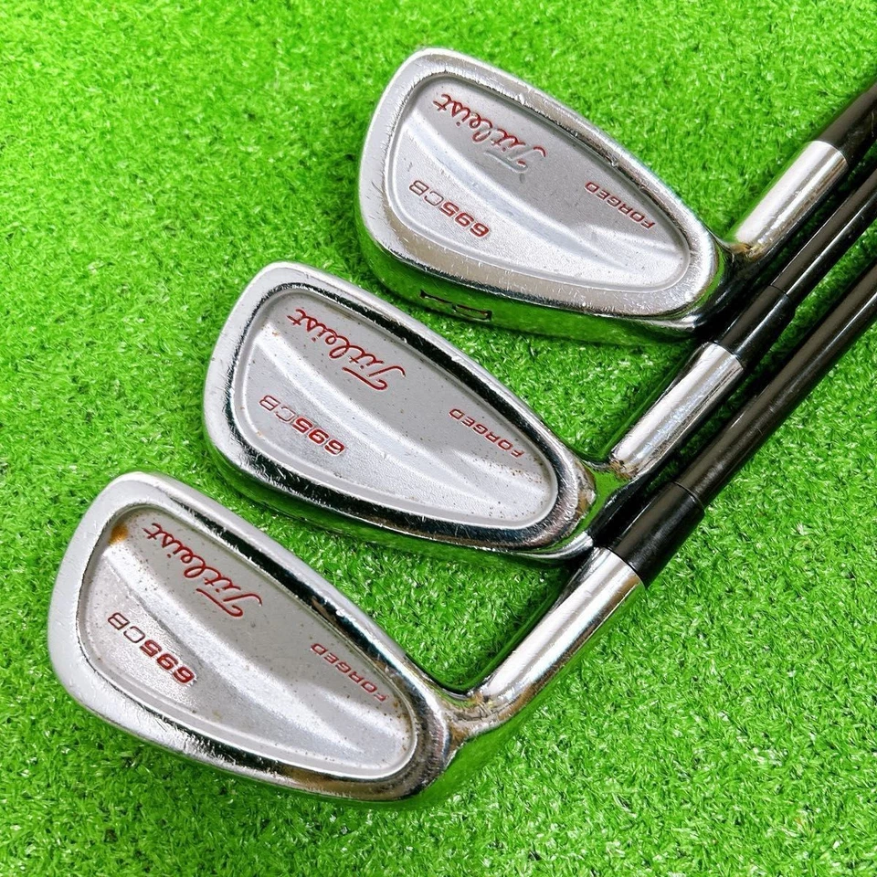 Lefty Titleist 695CB Irons #4-9,Pw(7Clubs)/Fujikura ZCOM FN-PRO/Flex:Extra Stiff - Image 3 of 4