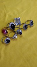 Eight Costume Rings