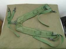 US Military LC-2 Individual Equipment Belt Y Harness Suspenders LCE Alice 83-A