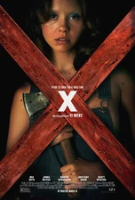 X movie poster (a)  - 11 x 17 inches - Mia Goth poster
