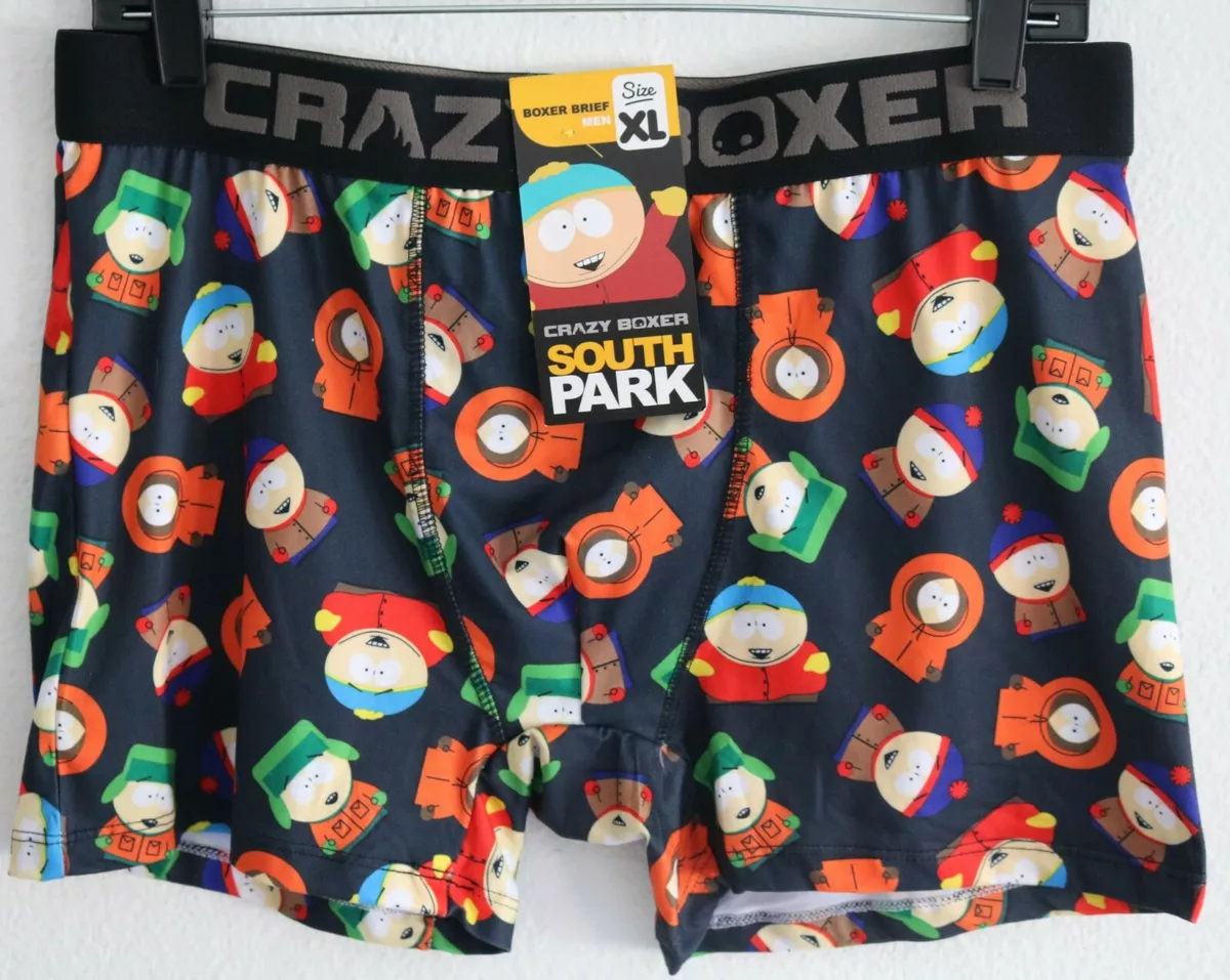 Crazy Boxer Men's Boxer Brief South Park Underwear Size L NWT