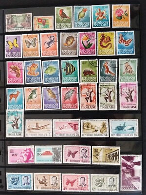 TOGO Nice Collection 220+ Vintage Stamps **Great Value** Check the  display picture 1