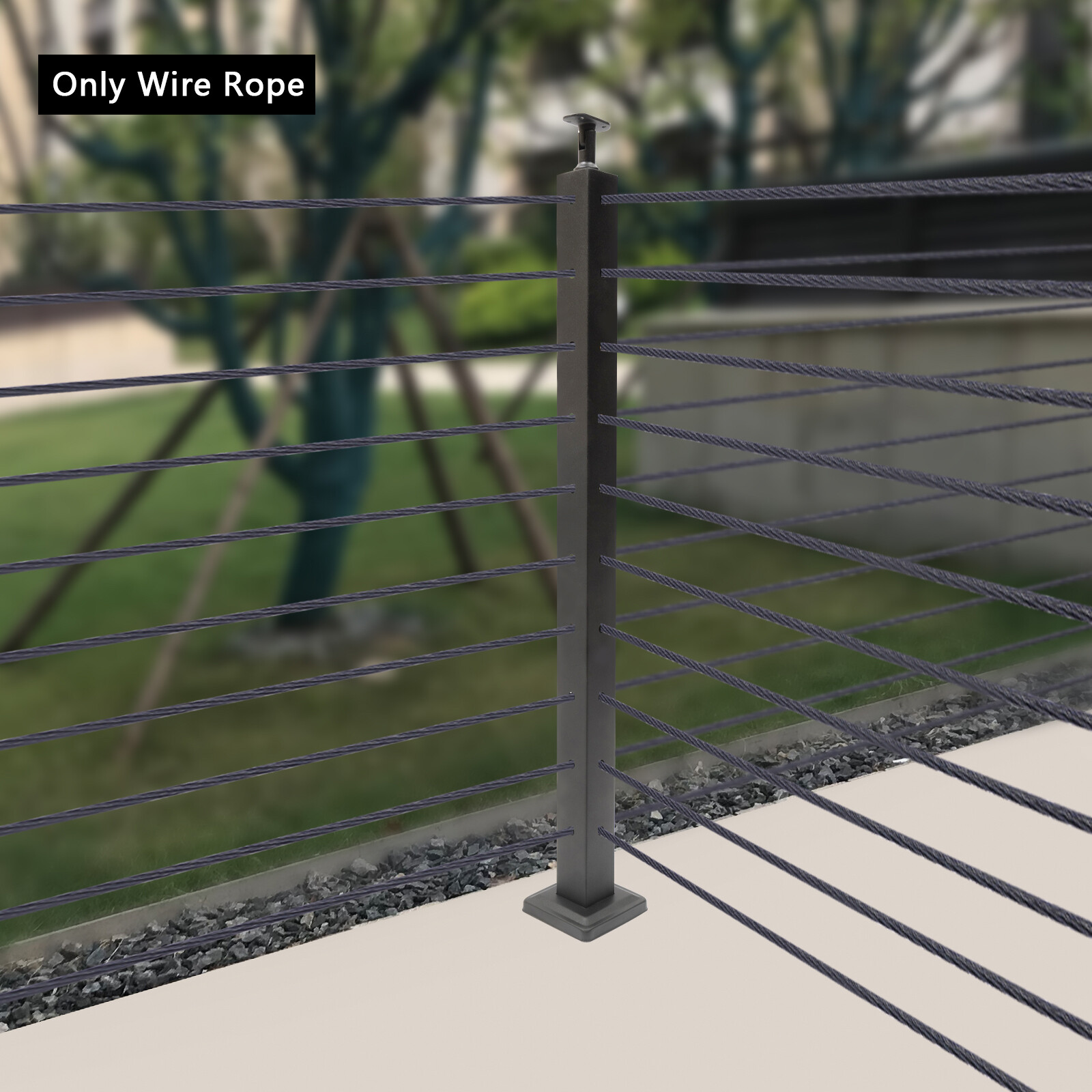 1/8“ Wire Rope 300ft Stainless Steel Wire Rope Cable Vinyl Coated Wire Rope