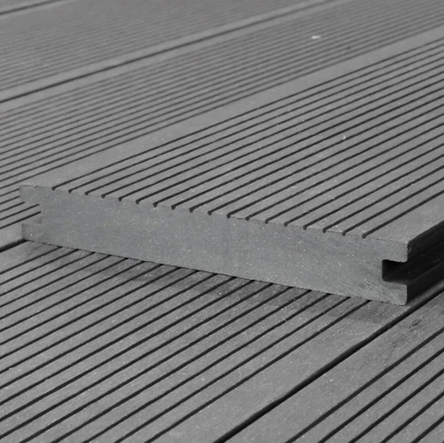 WPC Massiv Terrassendielen Premium Dielen 3m-5m, 5 Farben Komplettbausatz 6-90m² - Bild 14 von 43