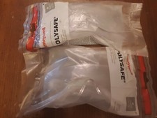 Honeywell poly Safety glasses RWS-51001 Lot of 2 in sealed poly bags NIP