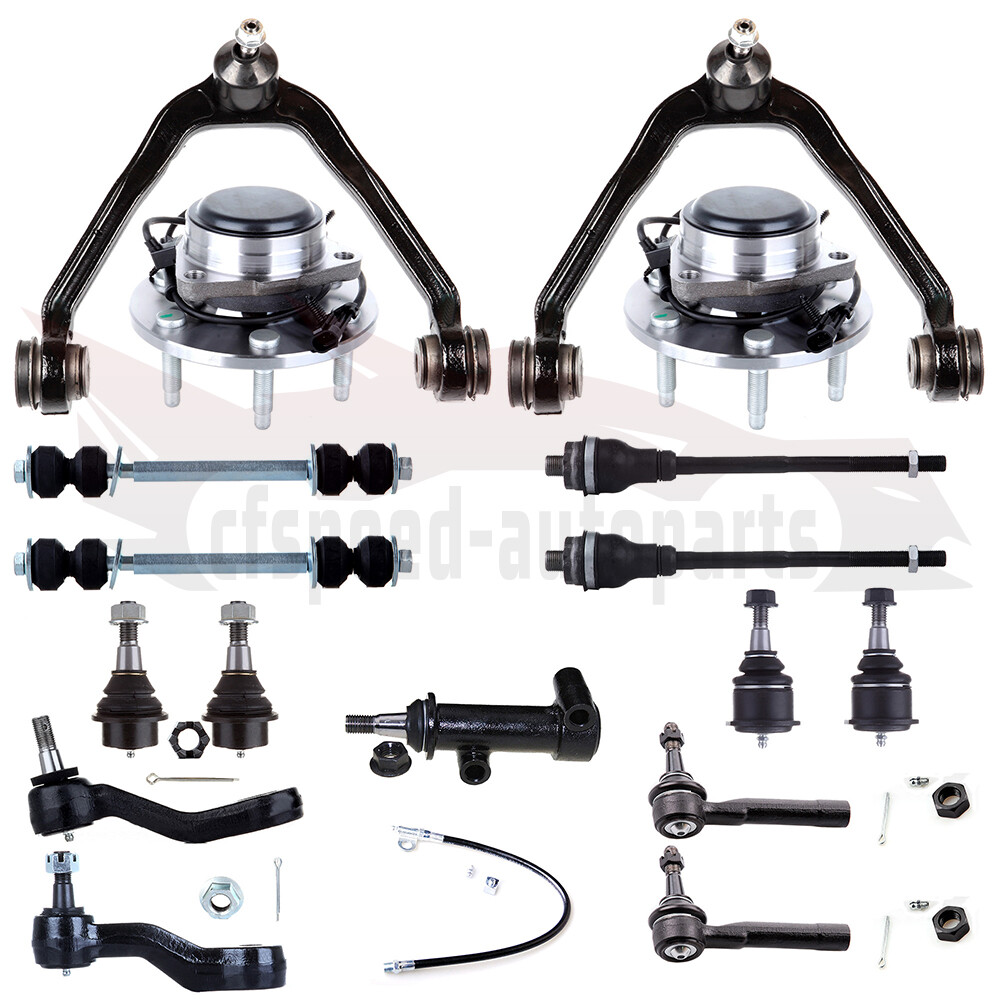 17PCS Front Control Arm Ball Joint For Chevrolet Avalanche Tahoe GMC Yukon 00-05