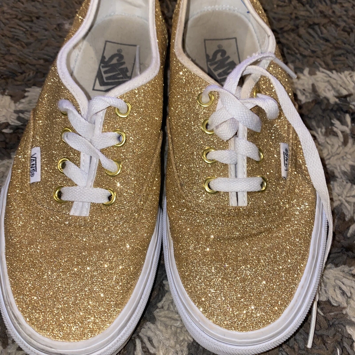 Vans clearance metallic glitter