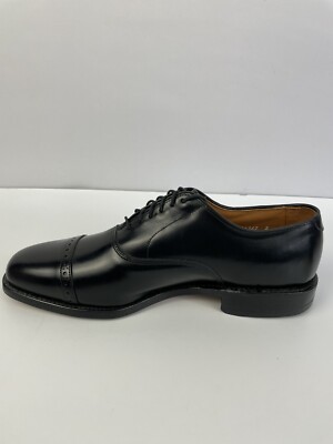 Allen Edmonds Byron Cap Toe Leather Oxford Dress Shoes Black Men's