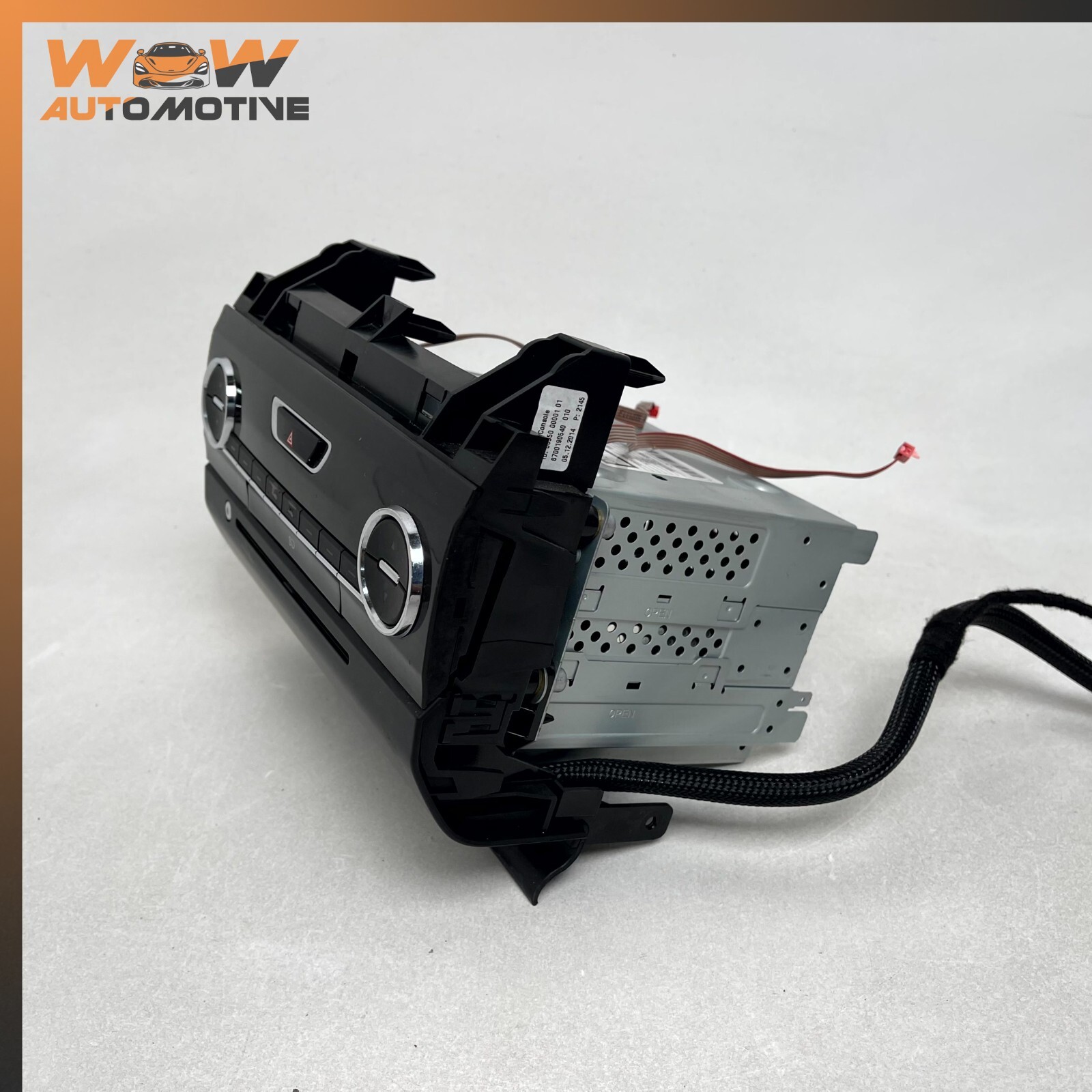 14-17 MASERATI GHIBLI CD CHANGER PLAYER RADIO CLIMATE CONTROL OEM