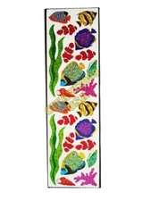 HAMBLY STUDIOS PRISMATIC STICKERS CORAL FISH CLOWNFISH ANGELFISH VINTAGE RARE